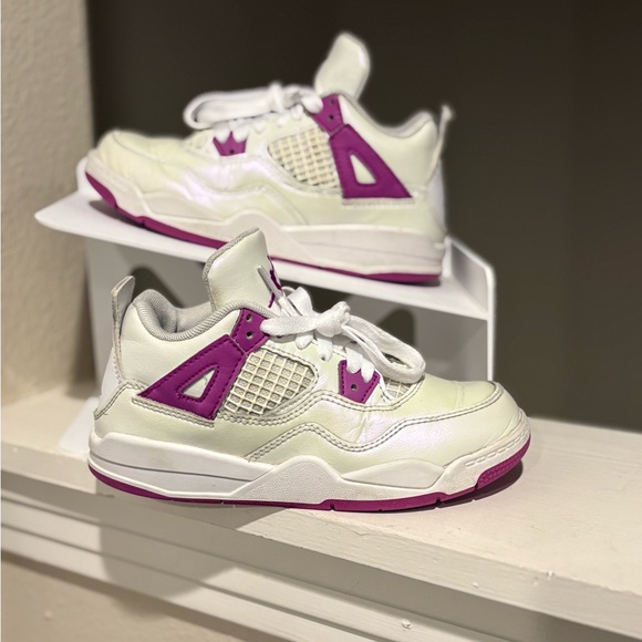 Jordan Other - Air Jordan 4 Retro Athletic Shoes ‘Hyper Violet’ FQ1312 151 - Kids Size 13C